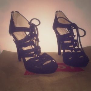 Black heels , these two cuties have to go !